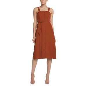 Midi Button Dress